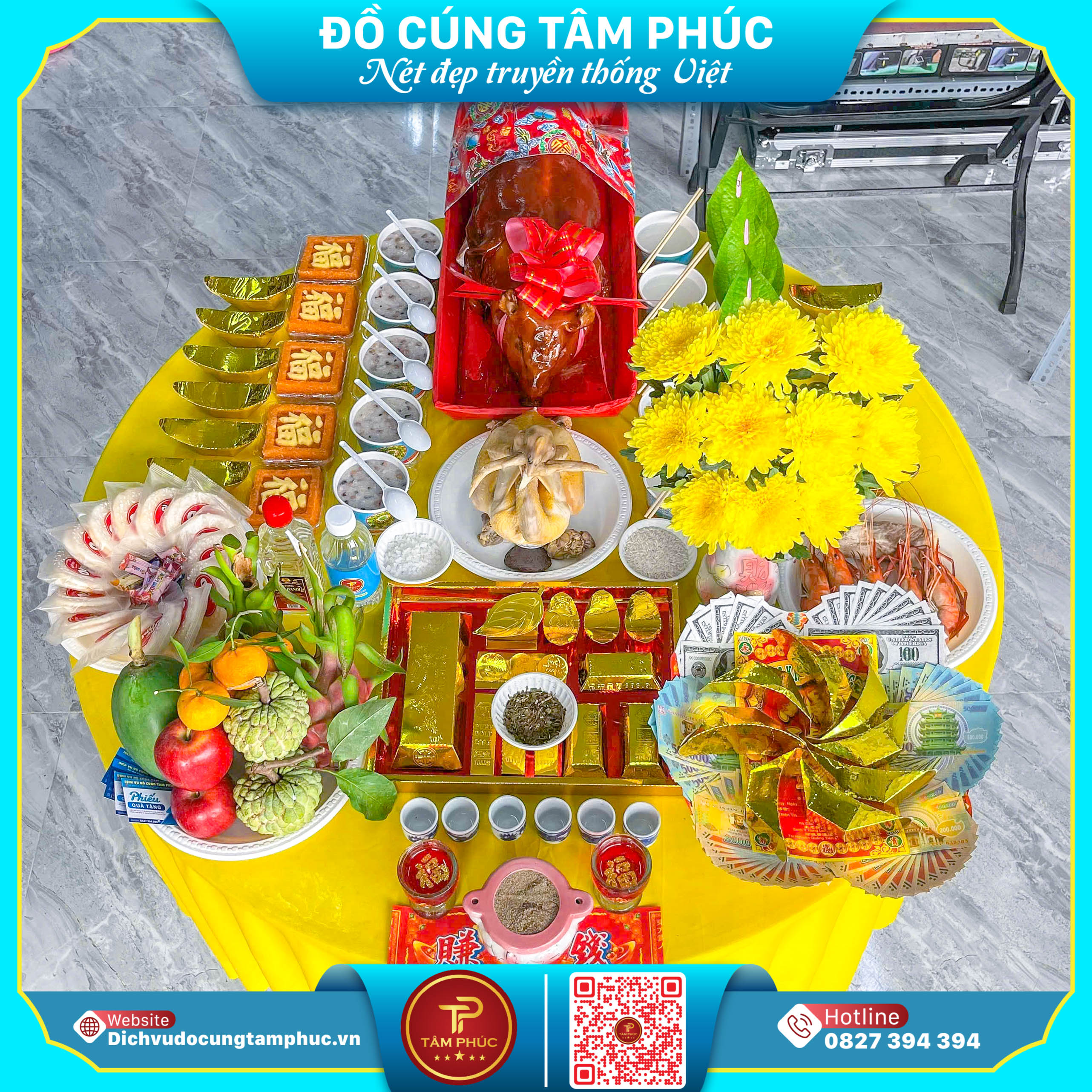 Mâm Lễ Cúng Khai Trương, Đón Tài Lộc Ngày Đầu Năm